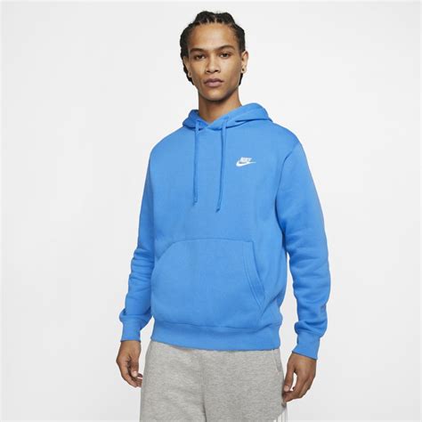 blue nike pullover